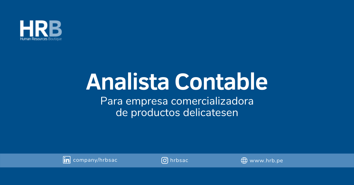 Analista Contable